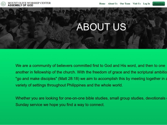 MOWCAG/About/aboutus_index screenshot