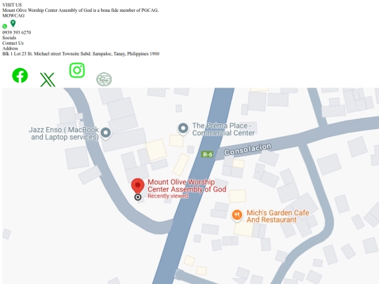 MOWCAG/Visit/VisitUs screenshot