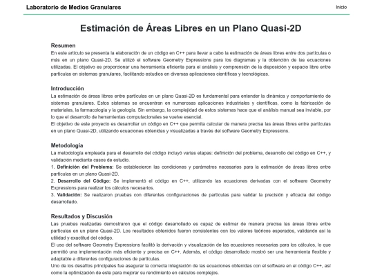 paginas/proyectos/areas screenshot