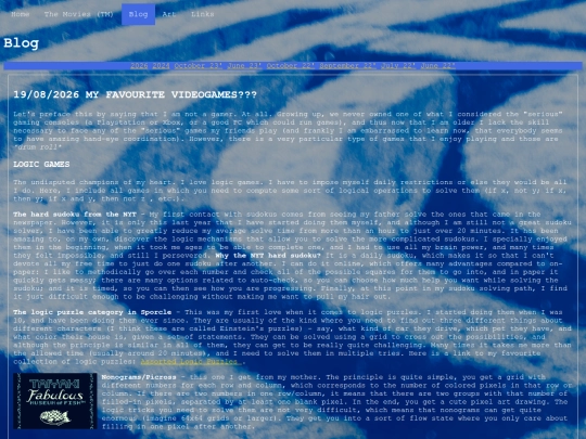 blog screenshot