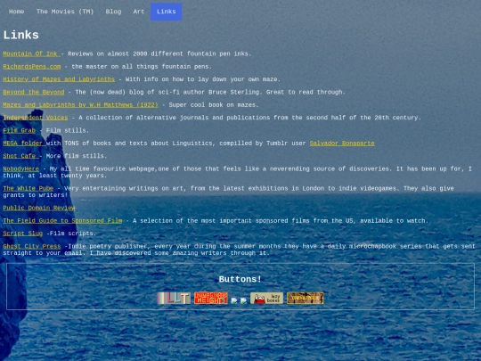 links screenshot