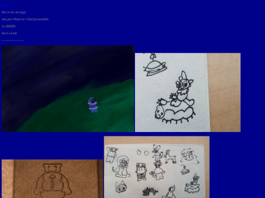 mystuff/ArtPage screenshot