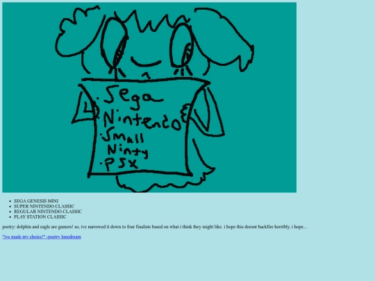 list screenshot