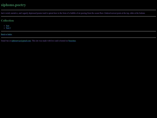 poetry screenshot