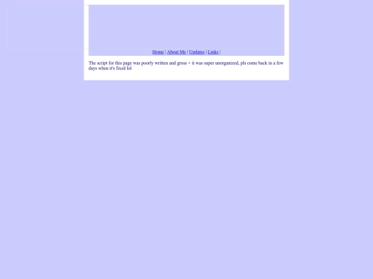links screenshot
