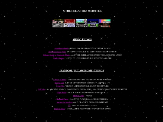links screenshot