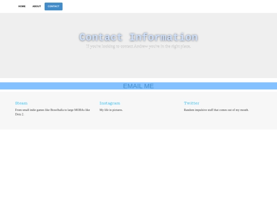 contact screenshot