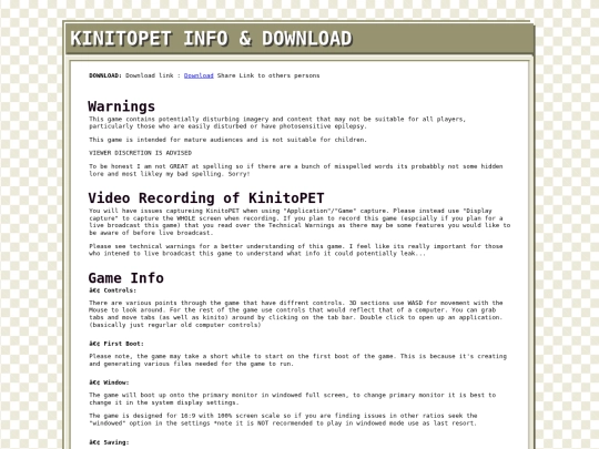 kinitopet screenshot