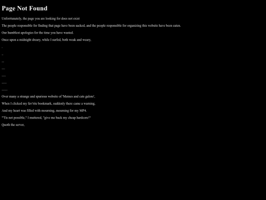 not_found screenshot