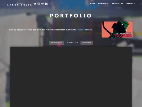 portfolio screenshot