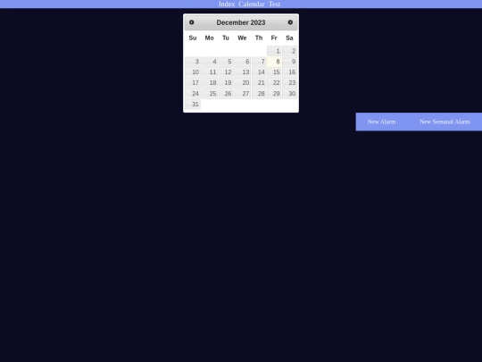 ingles/calendar screenshot