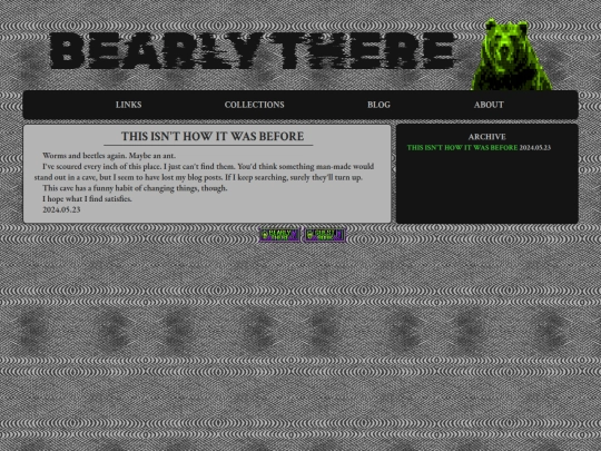 blog screenshot