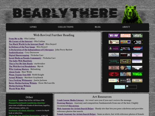 links screenshot