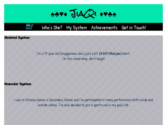 systems screenshot