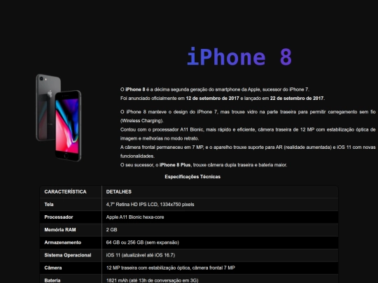 Sites_Iphones/iphone8 screenshot