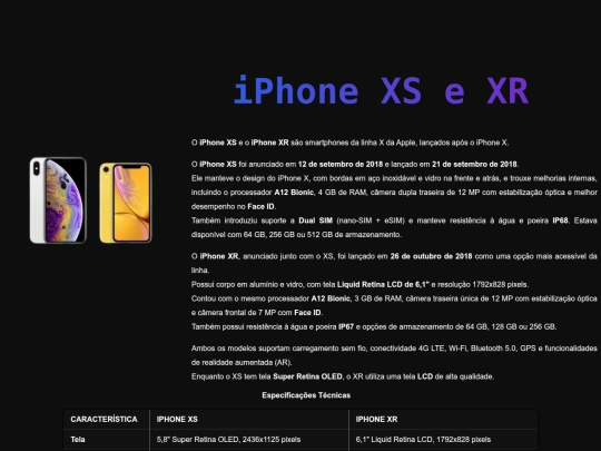Sites_Iphones/iphoneXRXS screenshot