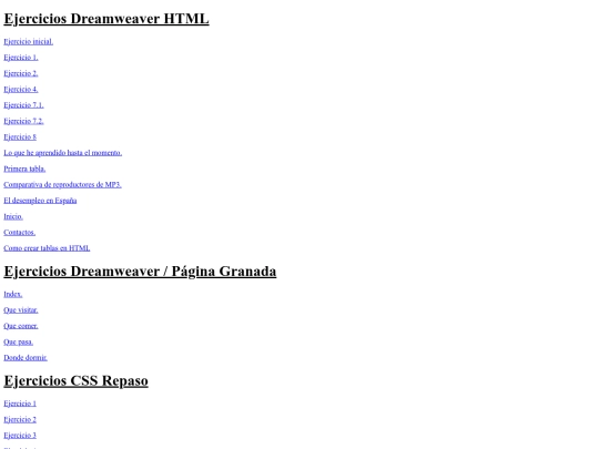 index screenshot
