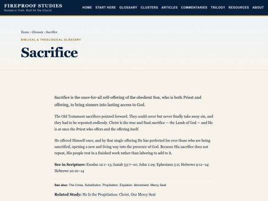 glossary/sacrifice screenshot