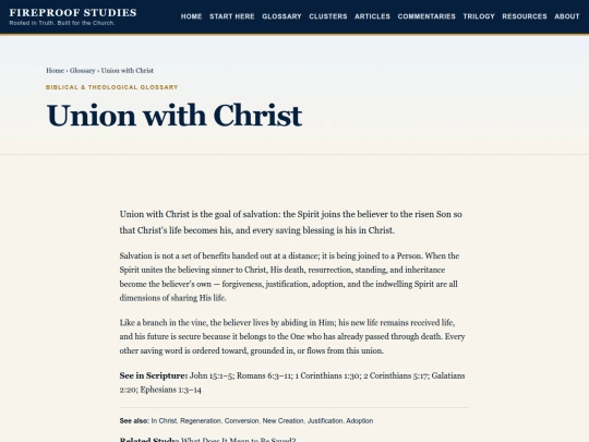 glossary/union-with-christ screenshot