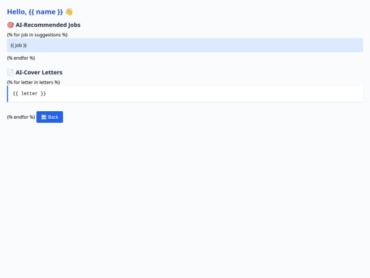 results screenshot