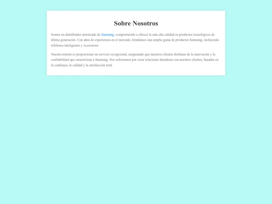 empresa/nosotros screenshot