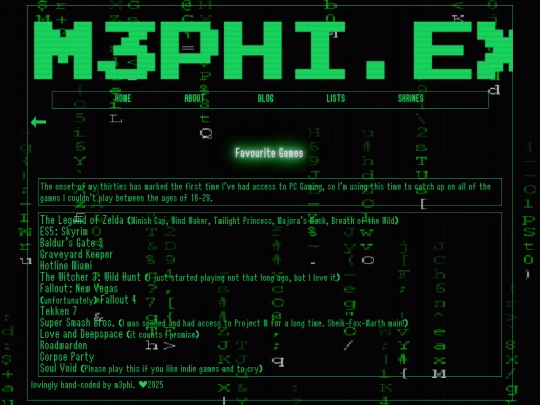 listsfg screenshot