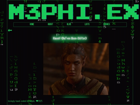 oc lore/himself screenshot
