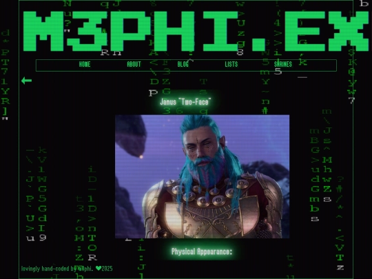 oc lore/janus screenshot