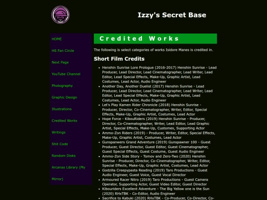 credits screenshot