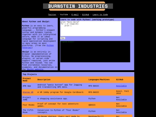 experimental_skulpt screenshot