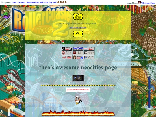 OLDPAGE screenshot
