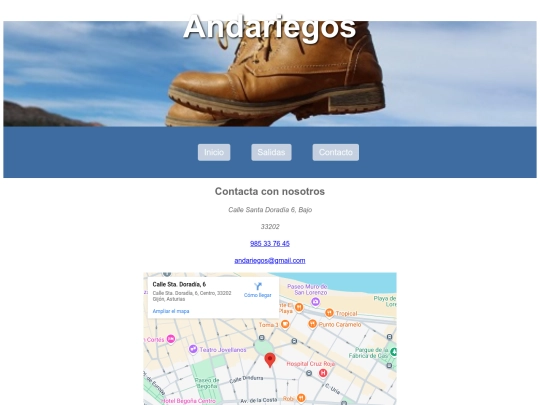 contacto screenshot