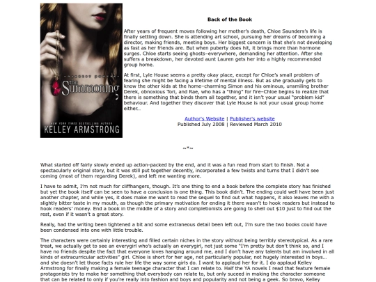 a/thesummoning-kelleyarmstrong screenshot