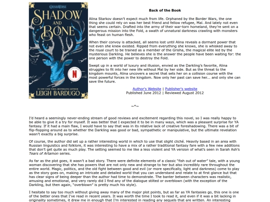 b/shadowandbone-leighbardugo screenshot