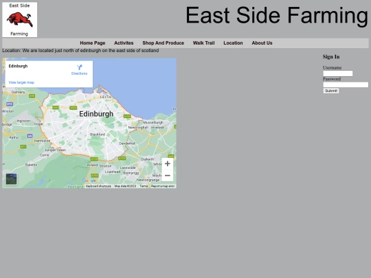 Location screenshot