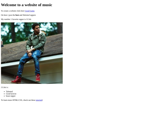 Rap screenshot