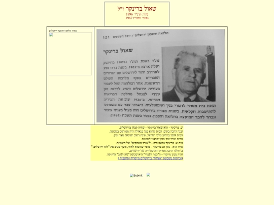 Yerushalmim/Brinker/Brinker/Shaul-Brinker screenshot