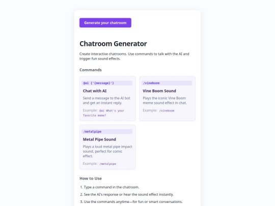 chatroomcreatordocs screenshot
