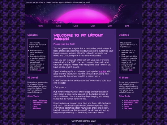 nicosite screenshot