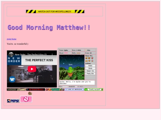 matt screenshot