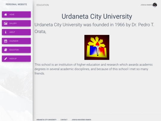 education screenshot