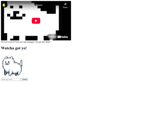 todo screenshot