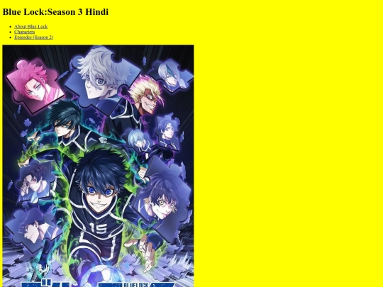 blue lock/bluelock hindi screenshot