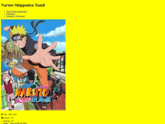 blue lock/naruto tamil screenshot
