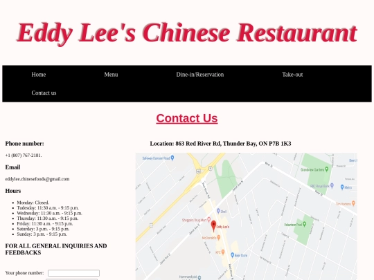 contactUs screenshot
