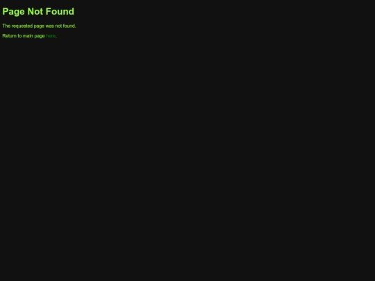 not_found screenshot
