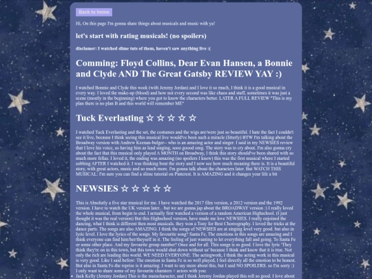 MusicalsandMusic screenshot