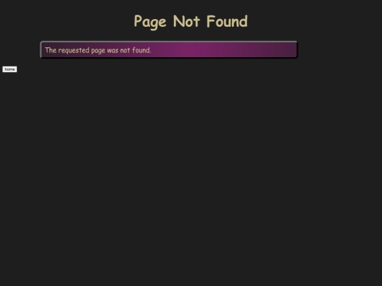 not_found screenshot