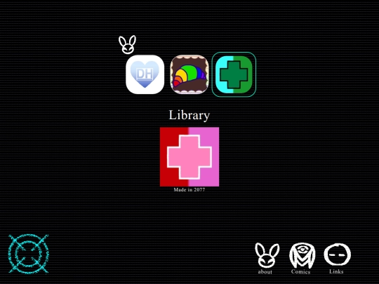 library screenshot