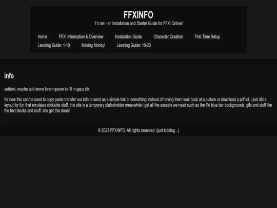 index screenshot